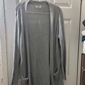 Old Navy Women's Light Gray Cardigan